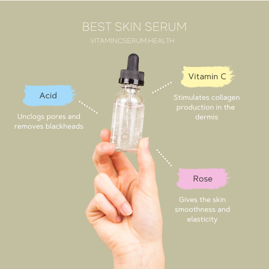 Vitamin c serum for skin glow 