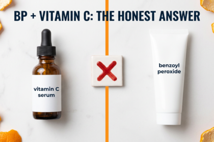 benzoyl peroxide with vitamin c-serum