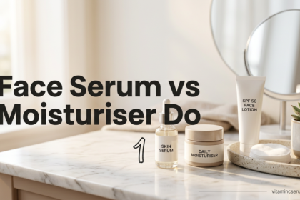 Face Serum vs Moisturiser: Do You Actually Need Both?