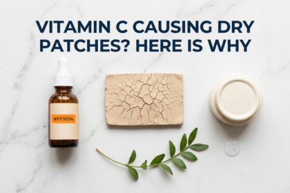 vitamin c serum causing dry patches