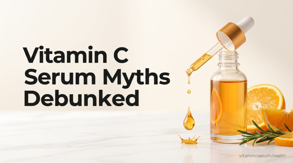 Vitamin C Serum Myths Debunked
